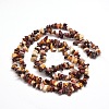 Natural Mookaite Chip Bead Strands X-G-M205-39-2