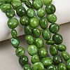 Dyed Natural White Jade Beads Strands GG-CBACF26-B01-07-1