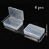 Polypropylene(PP) Storage Containers Box Case CON-WH0073-61-2