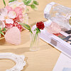 2Pcs Glass Flower Display Decorations AJEW-CO0001-04C-5