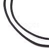 Retro Glass & Porcelain & Alloy Adjustable Nylon Cord Y Necklaces for Women NJEW-JN05360-01-5