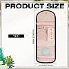 Portable Rectangle Polyester Jewelry Storage Bags ABAG-WH0046-98-2