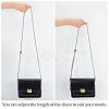Adjustable Alloy Wheat Chain Bag Handles FIND-WH0061-54P-3