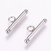 Tarnish Resistant 304 Stainless Steel Toggle Clasps STAS-E144-073P-3