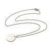 Non-Tarnish Constellation Pendant Necklaces LS-NJEW-S422-04P-04-3