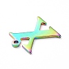 Ion Plating(IP) 304 Stainless Steel Charms STAS-H112-X-M-3