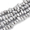 Electroplate Non-magnetic Synthetic Hematite Beads Strands G-T061-103N-1