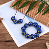 Natural Wooden Beads WOOD-TAC0010-04A-9