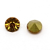 Glass Rhinestone Cabochons RGLA-WH0005-02C-3