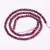 Natural Garnet Beads Strands G-D167-A-3mm-3