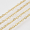 Brass Heart Link Chains CHC-T008-03G-01-2