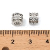 Brass Micro Pave Cubic Zirconia Beads KK-C155-21P-3