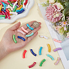 65Pcs Opaque Acrylic Beads OACR-PA0002-10-3