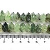 Natural Prehnite Beads Strands G-D091-A17-5