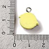 Halloween Theme Opaque Resin Pendants RESI-D075-02I-3