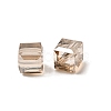 Electroplated Glass Beads EGLA-G040-01A-PL03-2