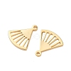 Brass Pendants KK-Z136-65G-04-2