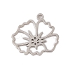 Non-Tarnish 304 Stainless Steel Pendants STAS-S139-06P-11-1