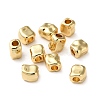 Rack Plating Brass Spacer Beads X-KK-K346-30G-1