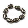 Natural Pyrite Beads Strands G-Z131-D01-01-3