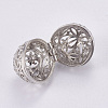 Brass Cage Pendants KK-P115-20P-3