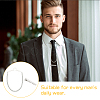 Brass Tie Clip AJEW-FG0003-09-6
