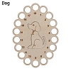 Wooden Embroidery Thread Plate PW-WG93817-06-1