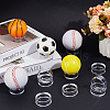 Acrylic Column Necklaces Display Stands ODIS-WH20003-03-5