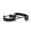 304 Stainless Steel Huggie Hoop Earrings EJEW-O087-09G-EB-3