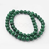 Synthetic Malachite Bead Strands G-G735-70-8mm-2