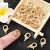 SHEGRACE Brass Lobster Claw Clasps XGRPCP704-268G-4