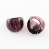 Handmade Lampwork Wide Band Rings RJEW-Q150-M04-B-2
