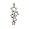 Non-Tarnish 304 Stainless Steel Pendants STAS-S123-03P-02-1