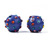 Polymer Clay Rhinestone Beads RB-T017-31A-2