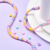 Handmade Polymer Clay Beads Strands CLAY-N008-008M-7