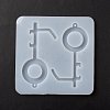 Key Shape DIY Pendant Silicone Molds DIY-F114-12-3