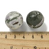 Natural Peace Jade Round Ball Figurines Statues for Home Office Desktop Decoration G-P532-02A-14-3