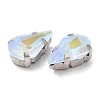 Mocha Fluorescent(MI) Teardrop Sew on Rhinestone GGLA-M006-01A-P04-3