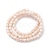 Electroplate Glass Beads Strands EGLA-K015-08B-2