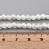 Baking Paint Transparent Glass Beads X1-DGLA-N011-4mm-01-4
