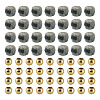 50Pcs Natural Larvikite Beads G-TAD0001-13-2