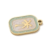 304 Stainless Steel Enamel Pendants STAS-I322-83G-C-2
