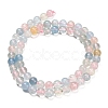Natural Morganite Beads Strands G-H329-C13-6mm-AA-3