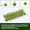 Resin Mini Grass Tufts AJEW-WH20120-10B-01-3