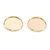 304 Stainless Steel Cabochon Settings STAS-Y001-12I-G-2