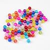 Mixed Crackle Glass Beads X-CCG-Q001-6mm-M-3