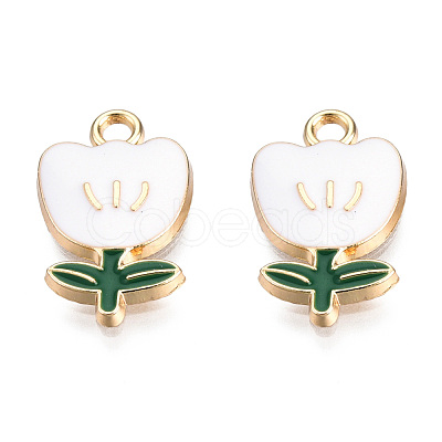 Eco-Friendly Zinc Alloy  Pendants ENAM-R051-06-04G-NR-1
