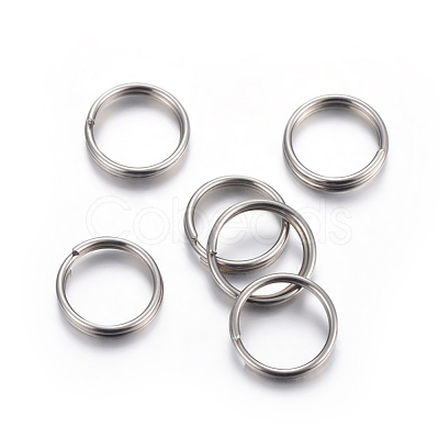Tarnish Resistant 304 Stainless Steel Split Rings A-STAS-P223-22P-02-1