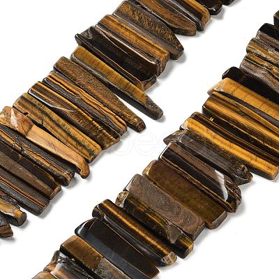 Natural Tiger Eye Beads Strands G-L551B-07-1