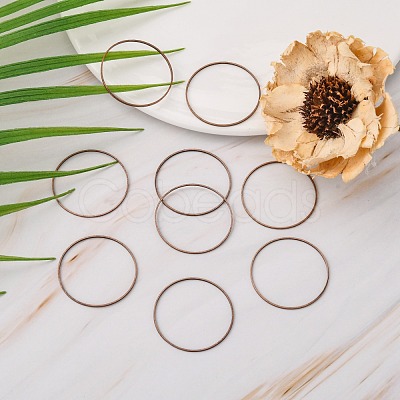 Brass Linking Rings X-EC18730mm-R-1